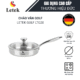 Chảo vân Golf inox nguyên khối Letek Golf LTG20 – Chống dính tự thân size 20cm, sâu 5.5cm, nấu được trên mọi loại bếp
