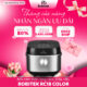 NỒI CƠM ĐIỆN LÒNG INOX ROBITEK RC18 COLOR – DUNG TÍCH 1.8L – NẤU CƠM TÁCH ĐƯỜNG, NỒI CƠM 14 CHỨC NĂNG